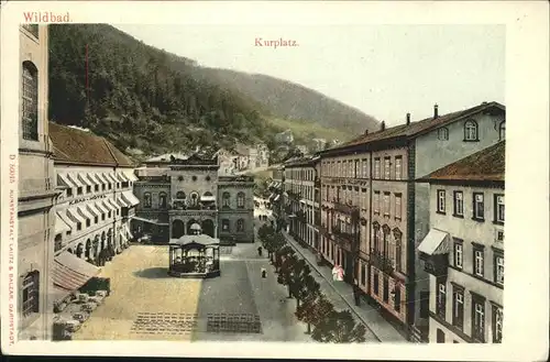 Bad Wildbad Kurplatz Kat. Bad Wildbad