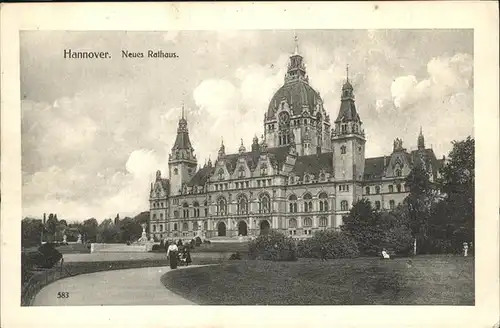 Hannover Neues Rathaus Kat. Hannover