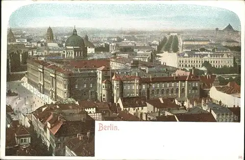 Berlin Blick ueber die Stadt Kat. Berlin