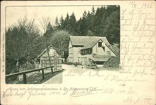 St Andreasberg Harz Rehbergergrabenhaus