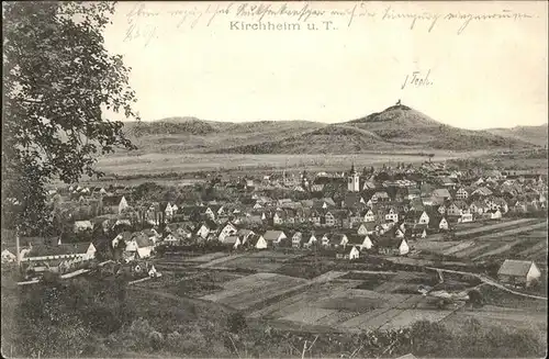 Kirchheim Teck Panorama Kat. Kirchheim unter Teck