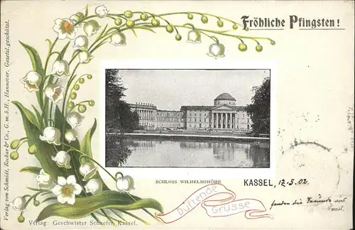 Kassel Schloss Wilhelmshoehe Kat. Kassel