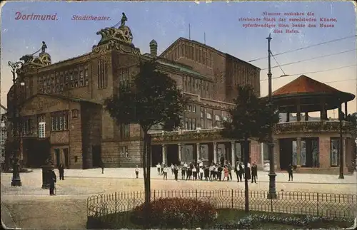 Dortmund Stadttheater Kat. Dortmund