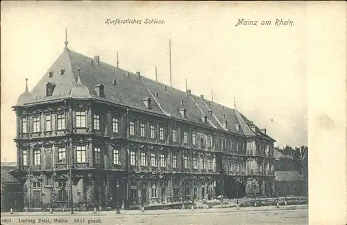 Mainz Rhein Kurfuerstliches Schloss / Mainz Rhein /Mainz Stadtkreis