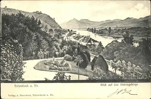 Rolandseck Rhein Siebengebirge Kat. Remagen