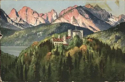 Hohenschwangau Schloss Kat. Schwangau