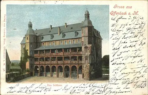 Offenbach Main Schloss Kat. Offenbach am Main