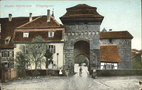 Maulbronn Kloster Eingangstor Kat. Maulbronn