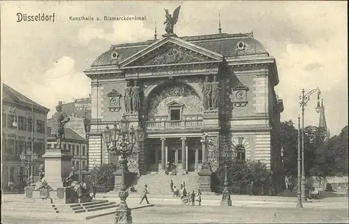 Duesseldorf Kunsthalle Bismarckdenkmal Kat. Duesseldorf