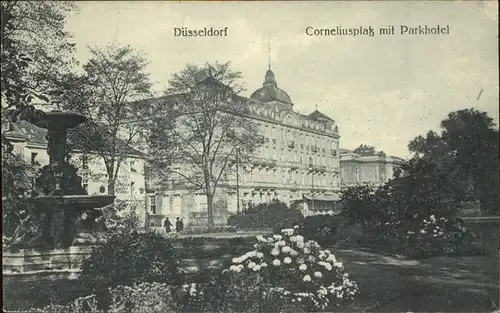 Duesseldorf Corneliusplatz Parkhotel Kat. Duesseldorf