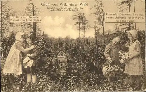 Welzheim Wald Kinde Heiratsantrag Kat. Welzheim