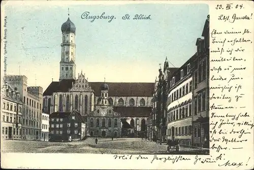 Augsburg St. Ulrich Kat. Augsburg