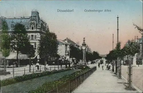 Duesseldorf Grafenberger Allee Kat. Duesseldorf