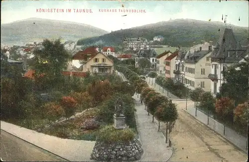 Koenigstein Taunus Kurhaus Taunusblick Kat. Koenigstein im Taunus