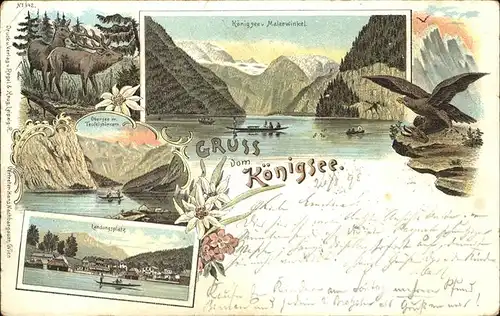 Koenigsee Berchtesgaden  Kat. Berchtesgaden