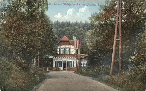 Aachen Waldschenke im Stadtwald Kat. Aachen