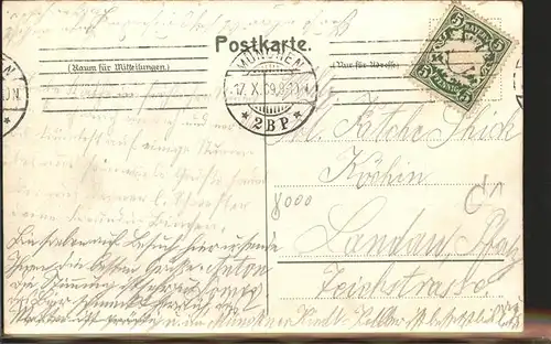 Muenchen Kindl Keller Hans Maier Groesster Saalbau Kat. Muenchen