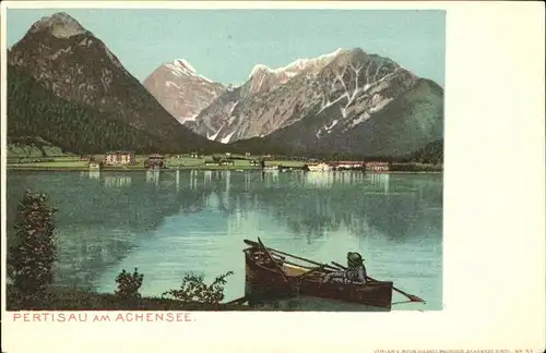 Pertisau Achensee Partie am Achensee Boot / Eben am Achensee /Tiroler Unterland
