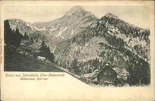 Johnsbach Steiermark Reichenstein  Kat. Johnsbach