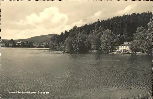 Sohland Spree Spree Stausee Kat. Sohland Spree