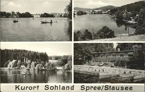 Sohland Spree Spree Stausee Kat. Sohland Spree