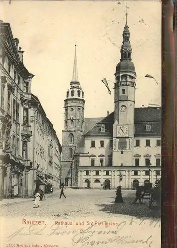 Bautzen Rathaus St. Petrikirche Kat. Bautzen