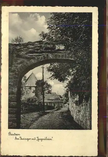 Bautzen Am Zwinger mit Jugendheim Kat. Bautzen