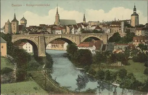 Bautzen Kronprinzenbruecke Kat. Bautzen