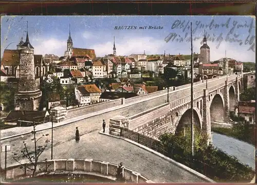 Bautzen Bruecke Kat. Bautzen