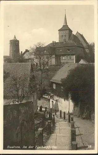 Bautzen An der Fischerpforte Kat. Bautzen