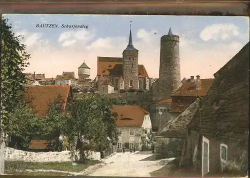 Bautzen Scharfensteg Kat. Bautzen