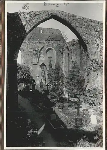 Bautzen Burgruine Friedhof Kat. Bautzen