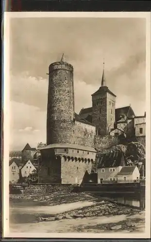 Bautzen alte Wasserkunst Michaeliskirche Kat. Bautzen