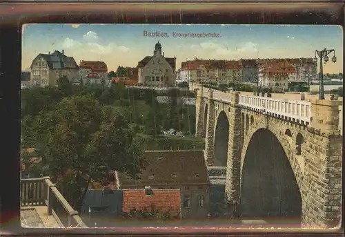 Bautzen Kronprinzenbruecke Kat. Bautzen