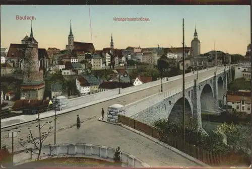 Bautzen Kronprinzenbruecke Kat. Bautzen