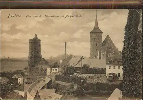 Bautzen alte Wasserkunst Michaeliskirche Kat. Bautzen