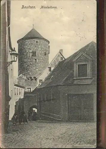 Bautzen Nicolaiturm Kat. Bautzen