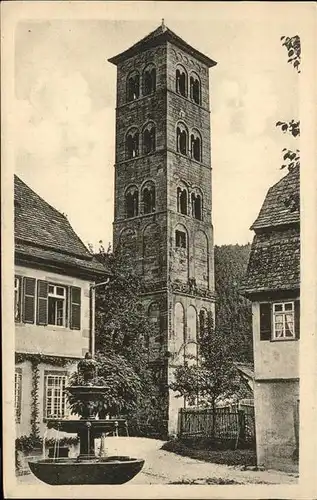 kk14281 Hirsau Eulenturm Kategorie. Calw Alte Ansichtskarten