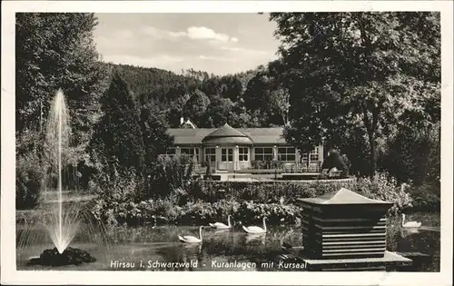 kk14286 Hirsau Kuranlagen mit Kursaal Springbrunnen Kategorie. Calw Alte Ansichtskarten