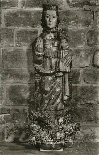 kk14297 Hirsau Madonna in St Aureliuskirche Kategorie. Calw Alte Ansichtskarten