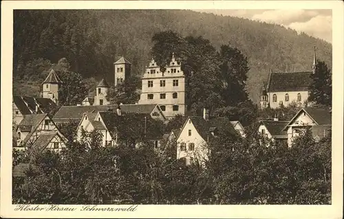 Hirsau Kloster Hirsau Kat. Calw