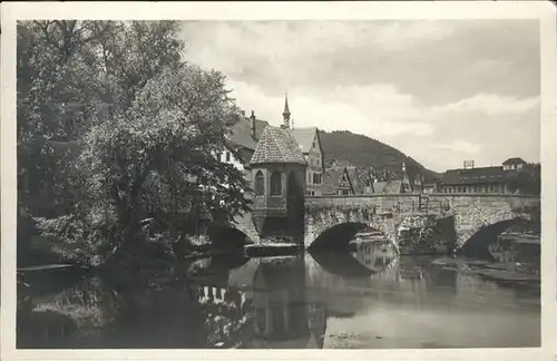 Calw Nikolausbruecke Kapelle Kat. Calw