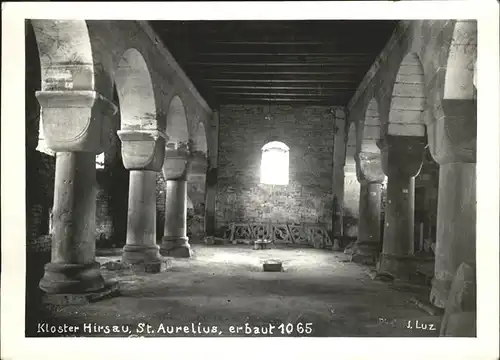 kk14376 Hirsau St Aureliuskirche Kategorie. Calw Alte Ansichtskarten