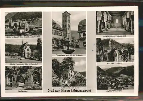 kk14390 Hirsau Panorama Kloster Kirche Schloss Kategorie. Calw Alte Ansichtskarten