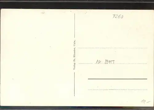 kk14394 Calw Nikolausbruecke Kategorie. Calw Alte Ansichtskarten