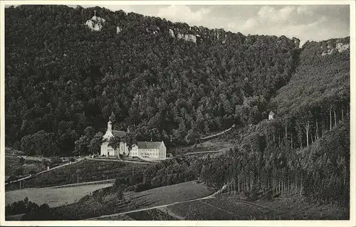 kk14428 Deggingen Wallfahrtskirche und Kapuzinerkloster Ave Maria Kategorie. Deggingen Alte Ansichtskarten
