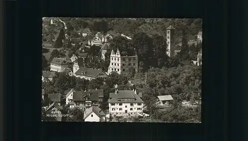 kk14441 Hirsau Blick auf den Ort mit Kloster und Schloss Kategorie. Calw Alte Ansichtskarten