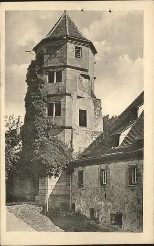 kk14531 Hirsau Kloster Hirsau Glockenturm Kategorie. Calw Alte Ansichtskarten
