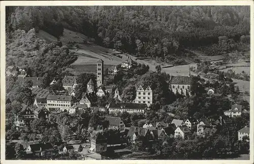 kk14551 Hirsau Ortsansicht mit Kloster und Eulenturm Kategorie. Calw Alte Ansichtskarten