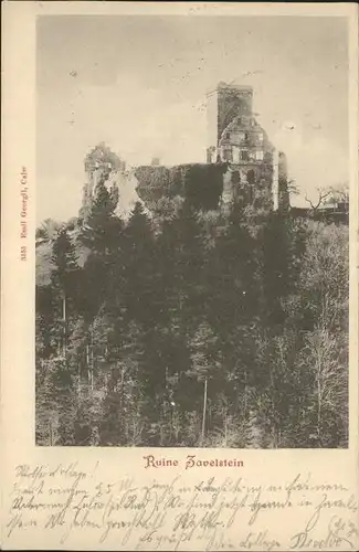 kk14555 Zavelstein Ruine Zavelstein Kategorie. Bad Teinach-Zavelstein Alte Ansichtskarten